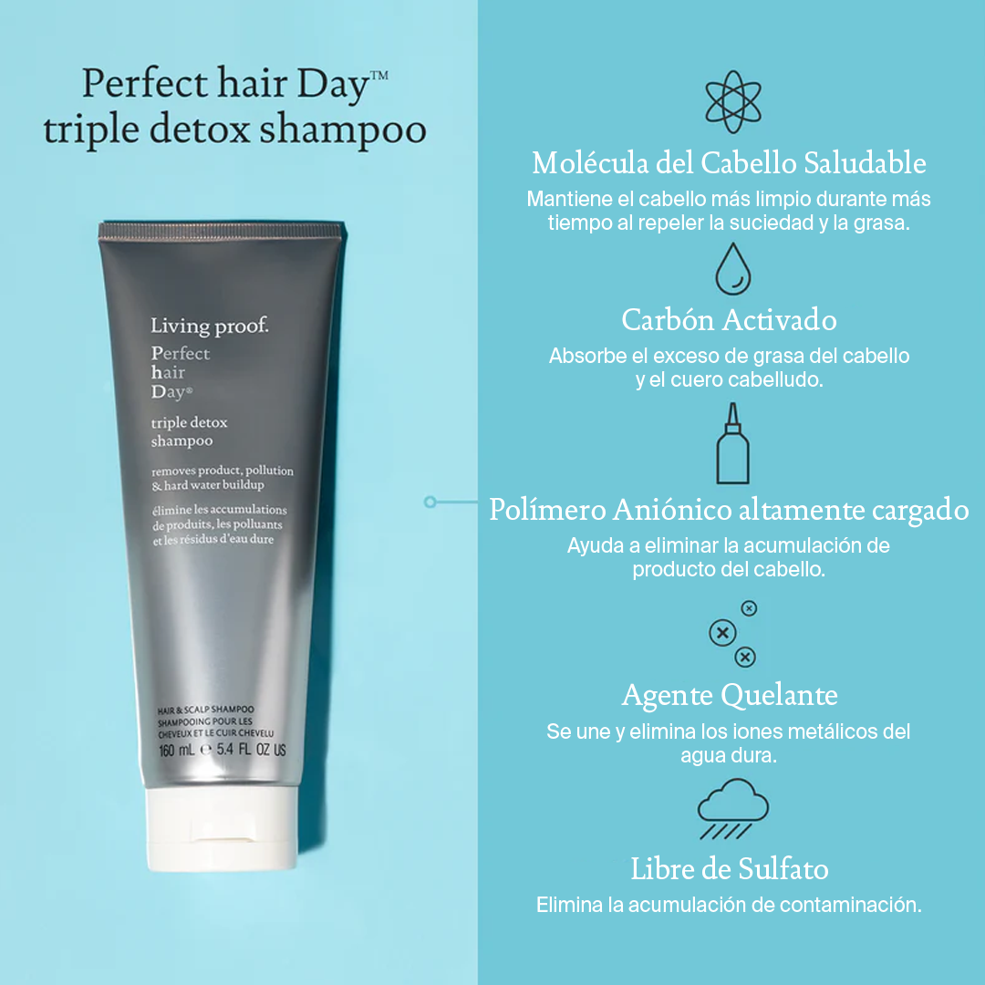 Perfect Hair Day Triple Detox Shampoo 160 ml