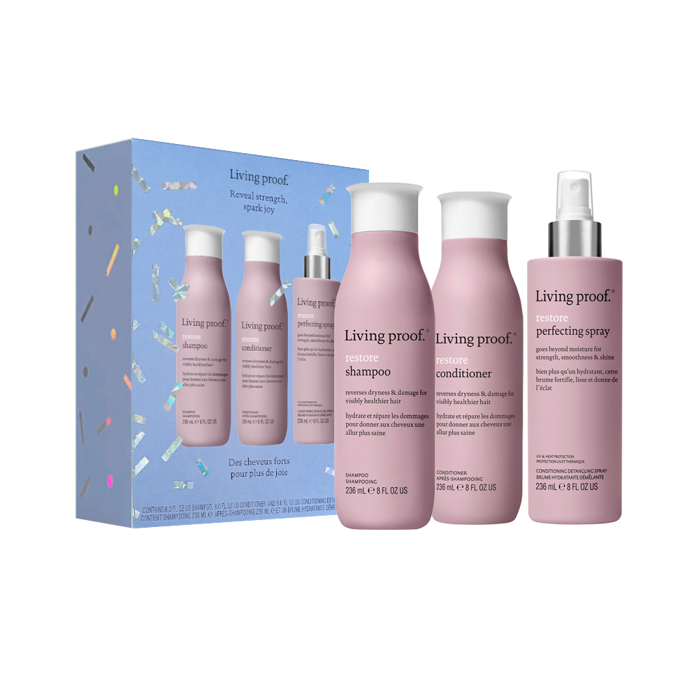 Kit Restore de Cuidado Capilar Reveal Strenght Spark Joy
